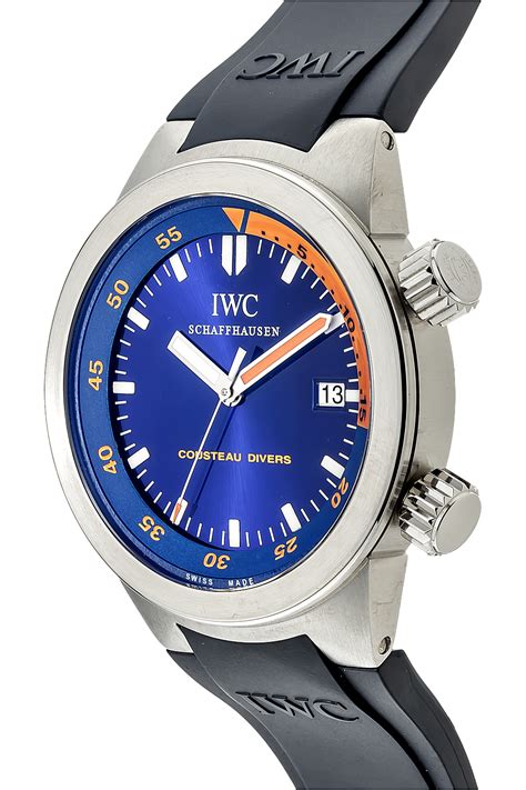 iwc aquatimer cousteau diver